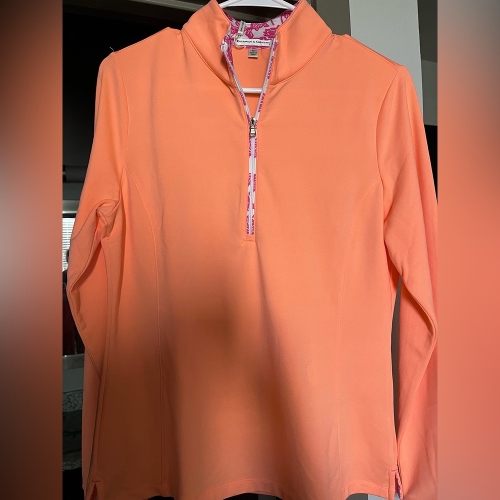 Fairway & Greene 1/4 zip pullover- W